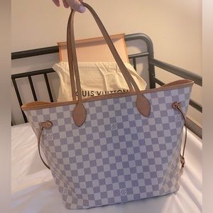 Louis Vuitton Neverfull MM Damier Azur